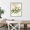 Magnolia de Printemps Flower by Sue Schlabach 16-in. W x 20-in. H. Canvas Wall Art Print Framed in Grey